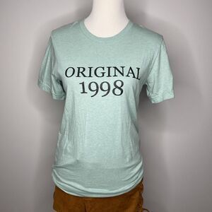5/$25💜 Bella Canvas- Mint "Original 1998" Tee